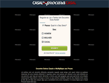 Tablet Screenshot of casalprocuracasal.com